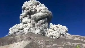 eruzione Monte Merapi