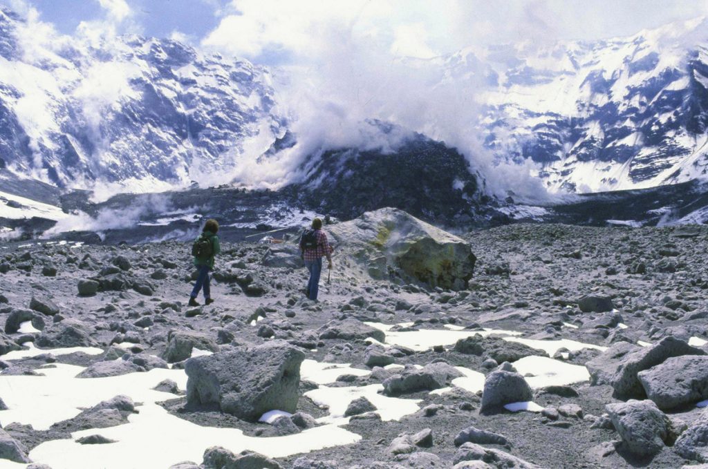 eruzione Monte Sant'Elena 1980