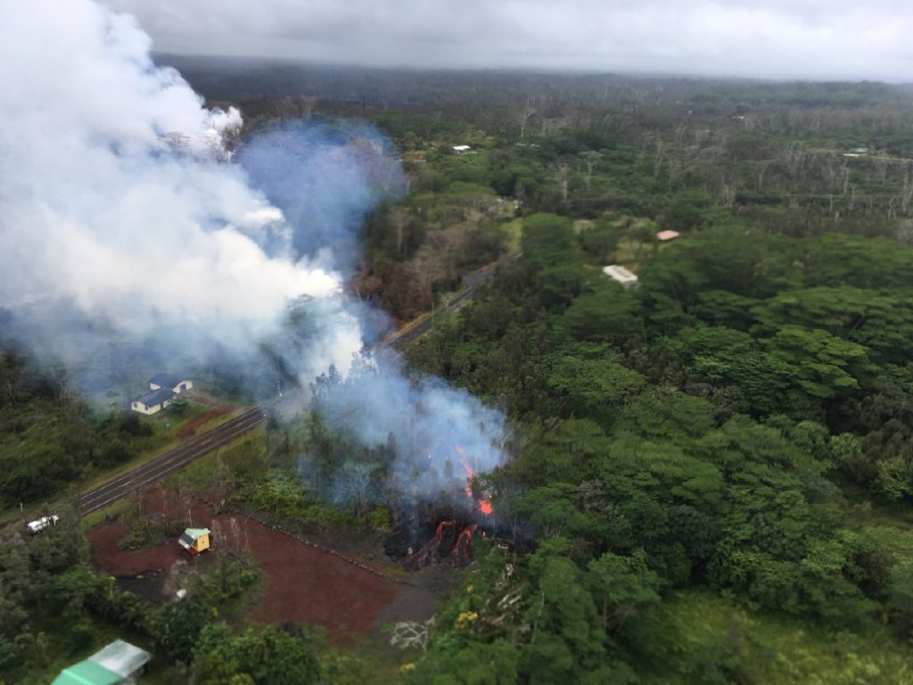 eruzione vulcano Kilauea