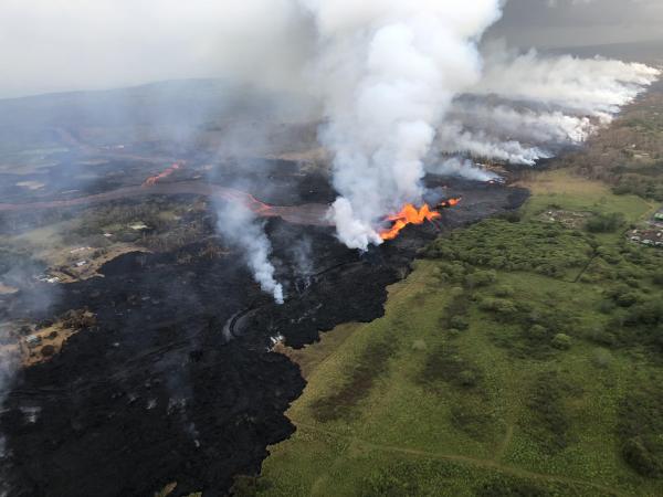 eruzione vulcano Kilauea hawaii