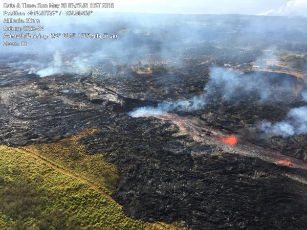 eruzione vulcano Kilauea hawaii