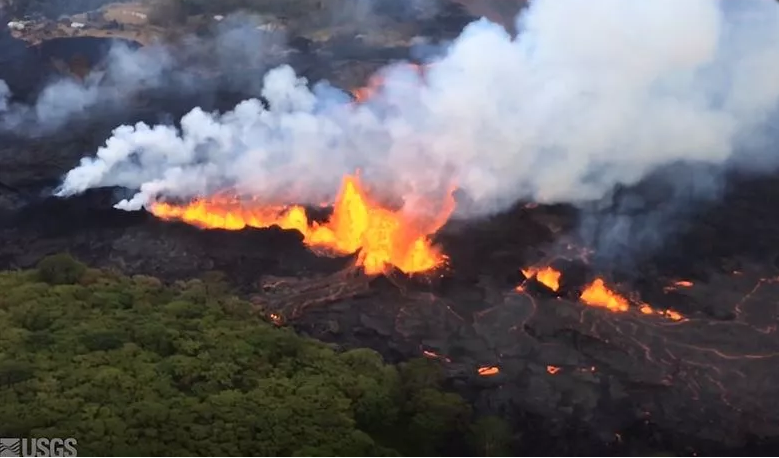 eruzione vulcano Kilauea hawaii