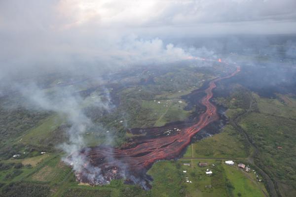 eruzione vulcano Kilauea hawaii