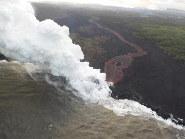 eruzione vulcano Kilauea hawaii