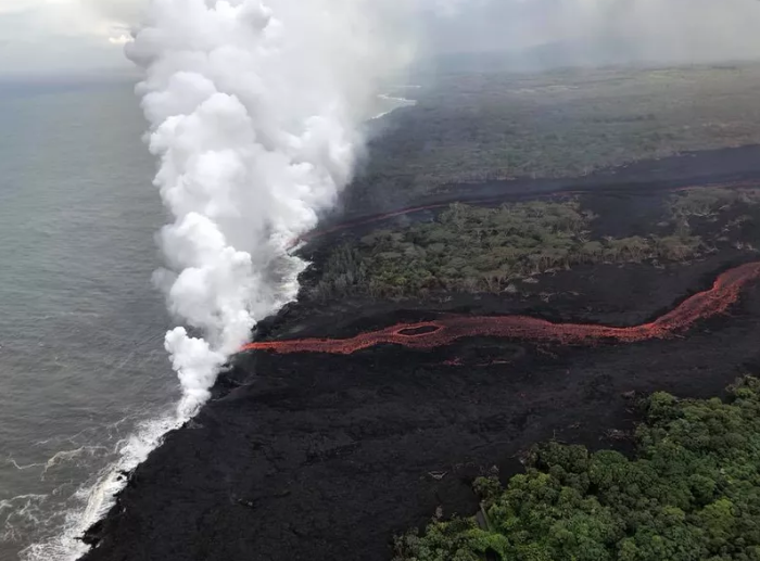 eruzione vulcano Kilauea hawaii