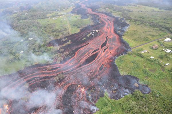eruzione vulcano Kilauea hawaii
