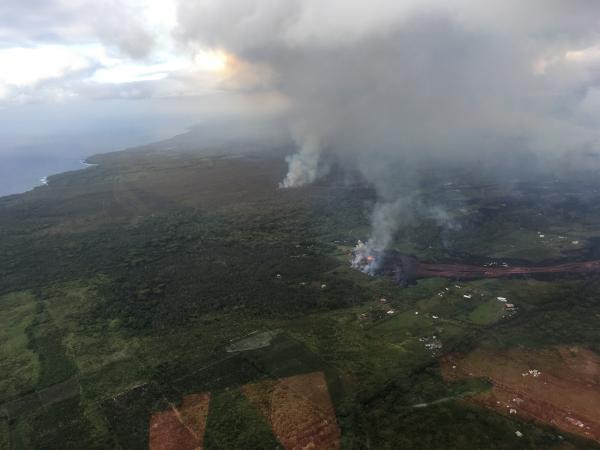 eruzione vulcano Kilauea hawaii