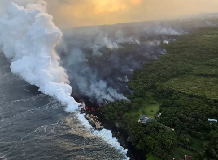 eruzione vulcano Kilauea hawaii
