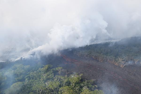 eruzione vulcano kilauea hawaii
