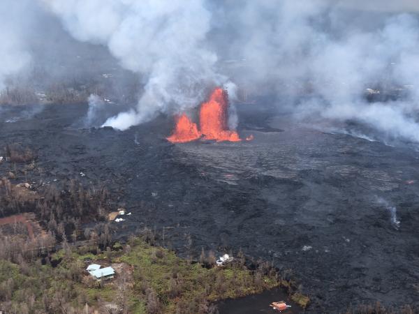 eruzione vulcano kilauea hawaii