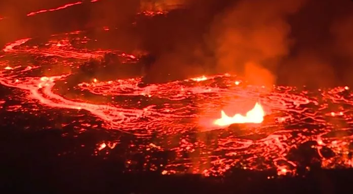 eruzione vulcano kilauea hawaii