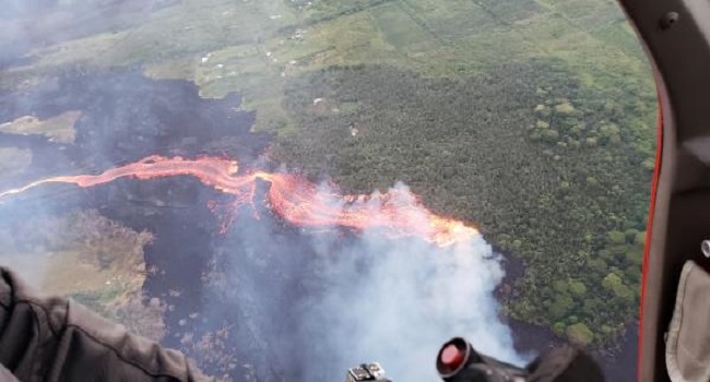 eruzione vulcano kilauea hawaii