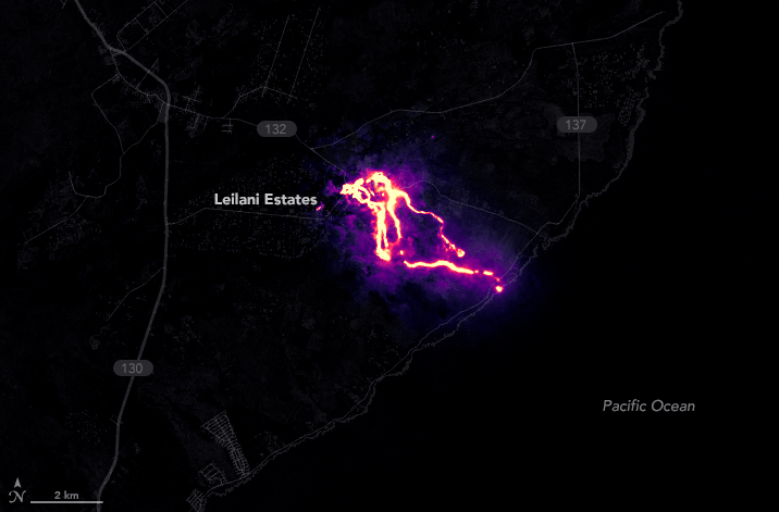 eruzione vulcano kilauea hawaii