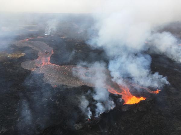 eruzione vulcano kilauea hawaii