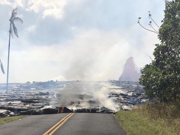 eruzione vulcano kilauea hawaii