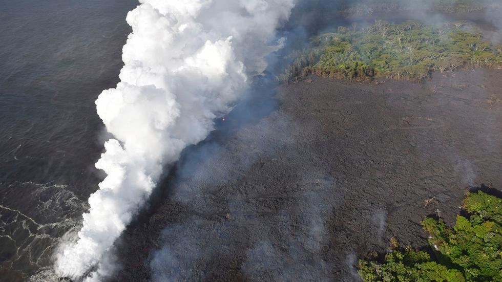 eruzione vulcano kilauea hawaii