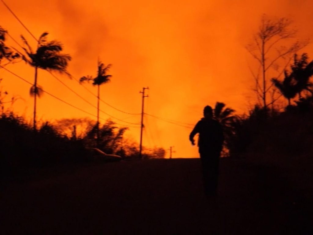 eruzione vulcano kilauea hawaii