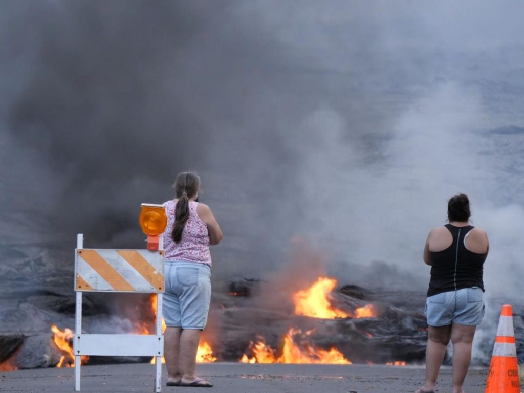 eruzione vulcano kilauea hawaii