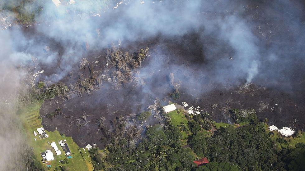 eruzione vulcano kilauea hawaii