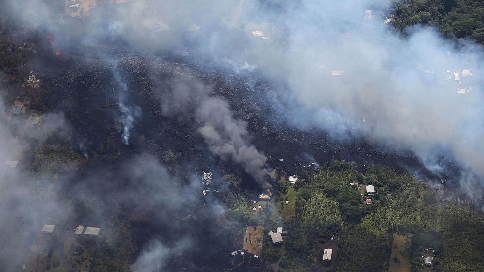 eruzione vulcano kilauea hawaii
