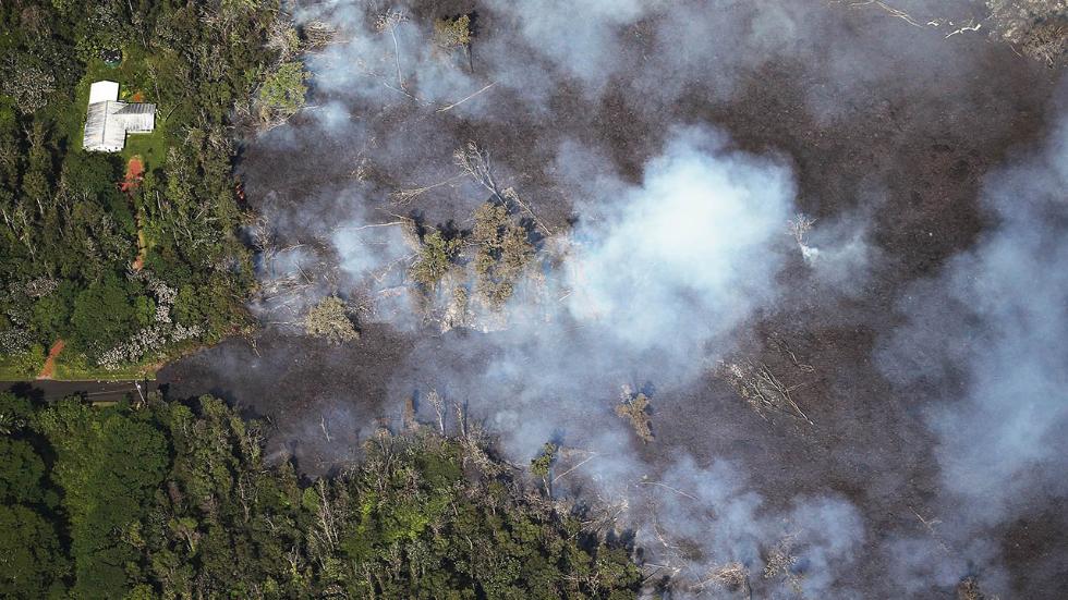 eruzione vulcano kilauea hawaii