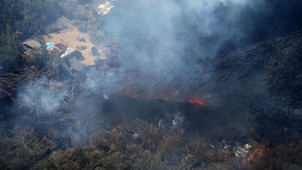 eruzione vulcano kilauea hawaii