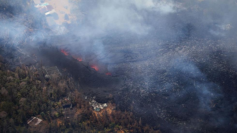 eruzione vulcano kilauea hawaii