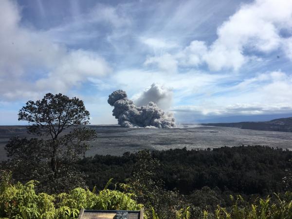 eruzione vulcano kilauea hawaii
