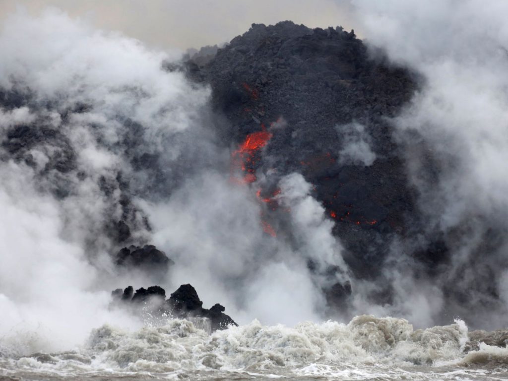 eruzione vulcano kilauea hawaii