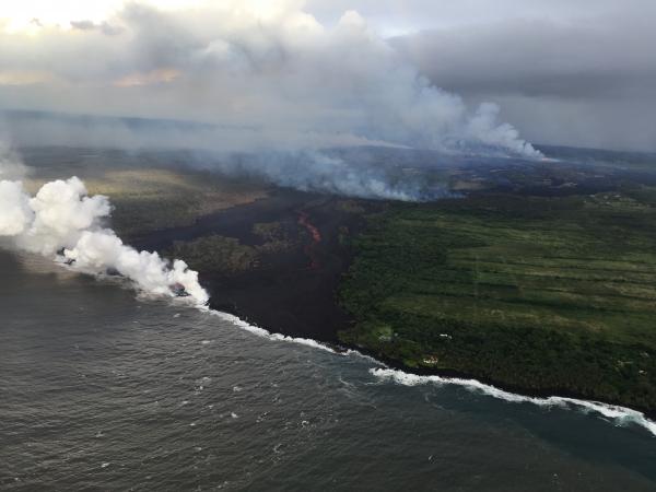 eruzione vulcano kilauea hawaii