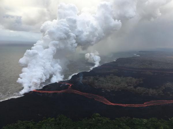 eruzione vulcano kilauea hawaii