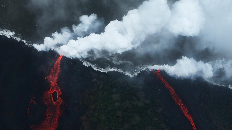 eruzione vulcano kilauea hawaii