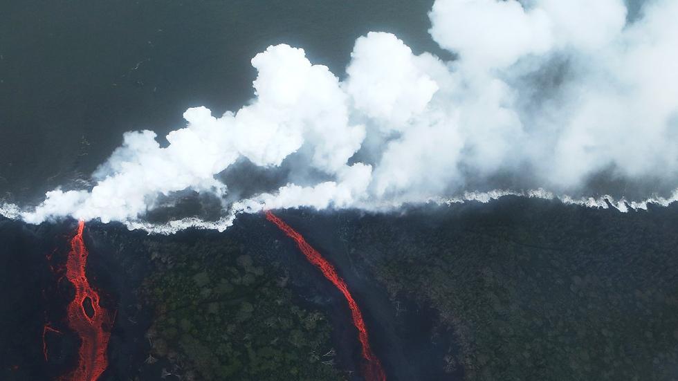 eruzione vulcano kilauea hawaii