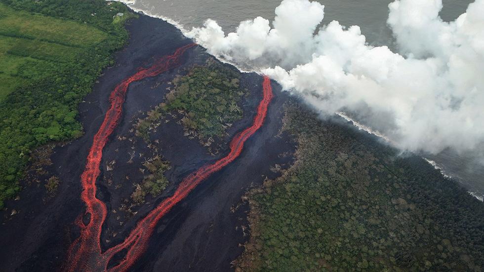 eruzione vulcano kilauea hawaii