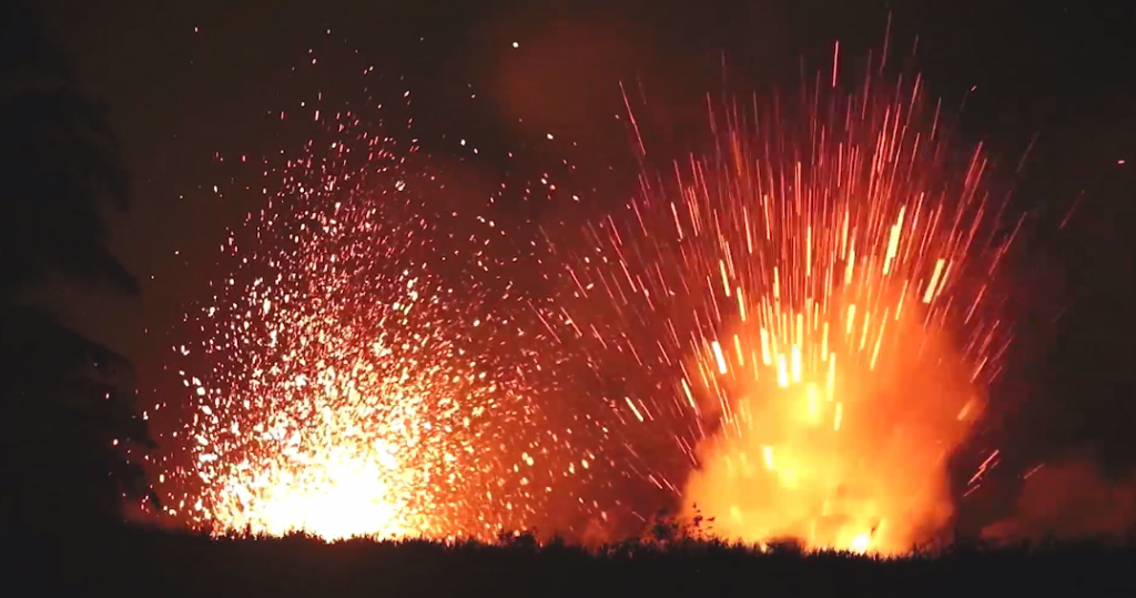 eruzione vulcano kilauea hawaii
