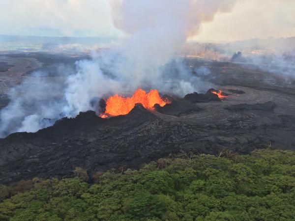 eruzione vulcano kilauea hawaii