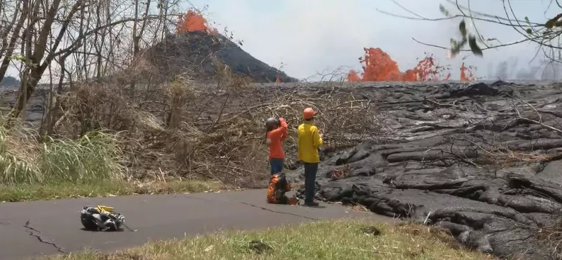 eruzione vulcano kilauea hawaii