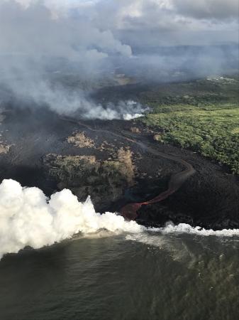 eruzione vulcano kilauea hawaii