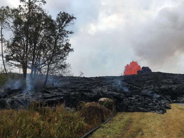 eruzione vulcano kilauea hawaii