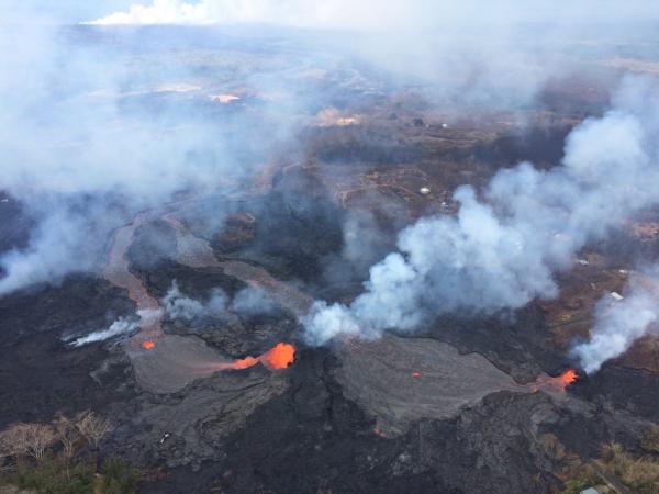 eruzione vulcano kilauea hawaii