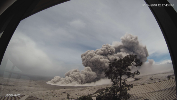 eruzione vulcano kilauea hawaii