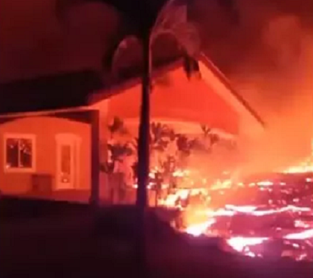 eruzione vulcano kilauea hawaii