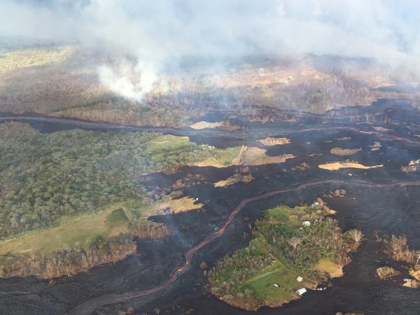 eruzione vulcano kilauea hawaii