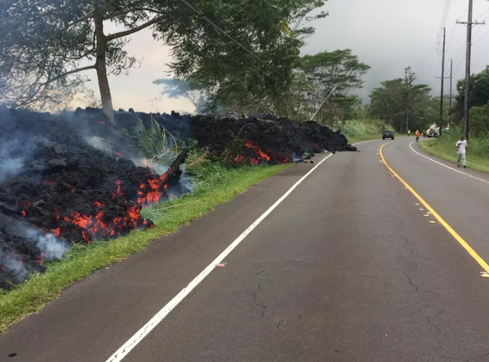 eruzione vulcano kilauea hawaii