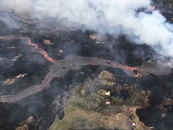 eruzione vulcano kilauea hawaii