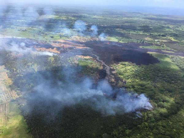 eruzione vulcano kilauea hawaii
