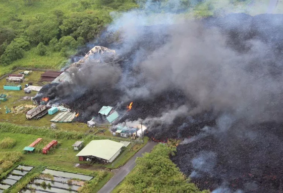 eruzione vulcano kilauea hawaii