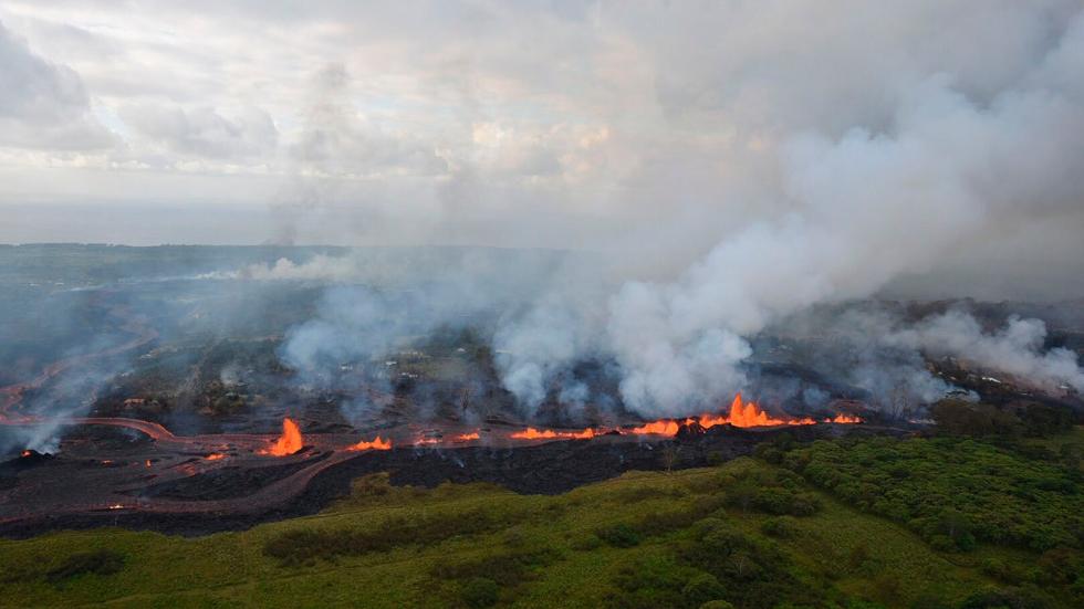 eruzione vulcano kilauea hawaii