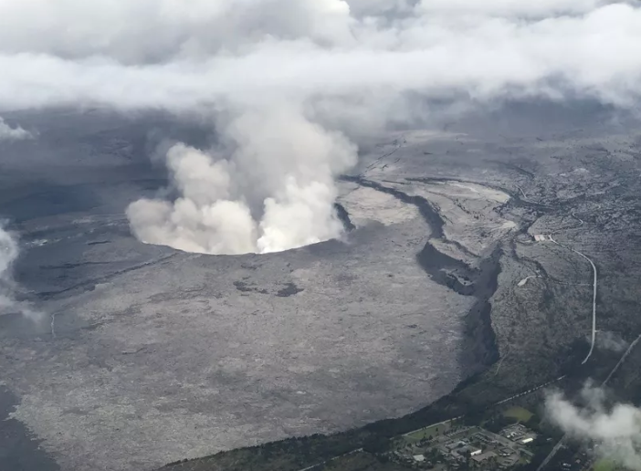 eruzione vulcano kilauea hawaii