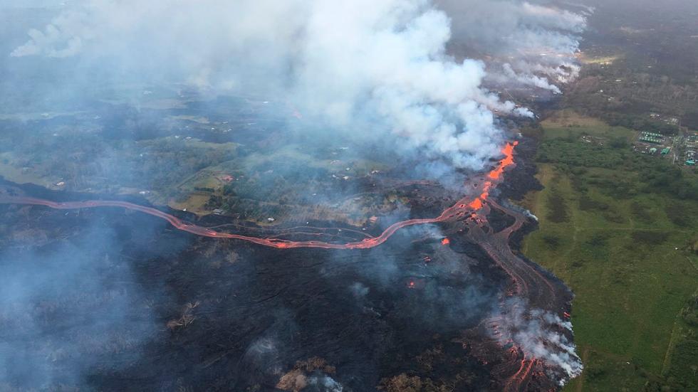 eruzione vulcano kilauea hawaii